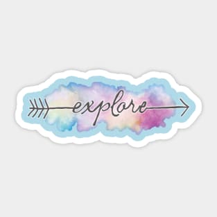 explore Sticker